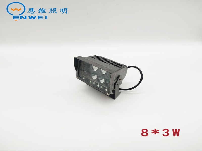 8*3W投光灯